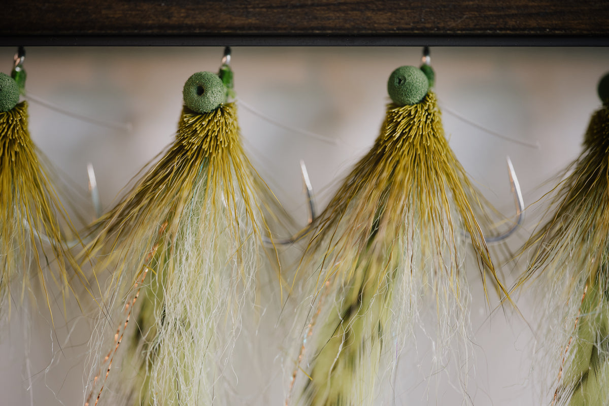 the Backcountry Slider snook fly tied by Josh Idol of Two Aught Fly Fishing Co