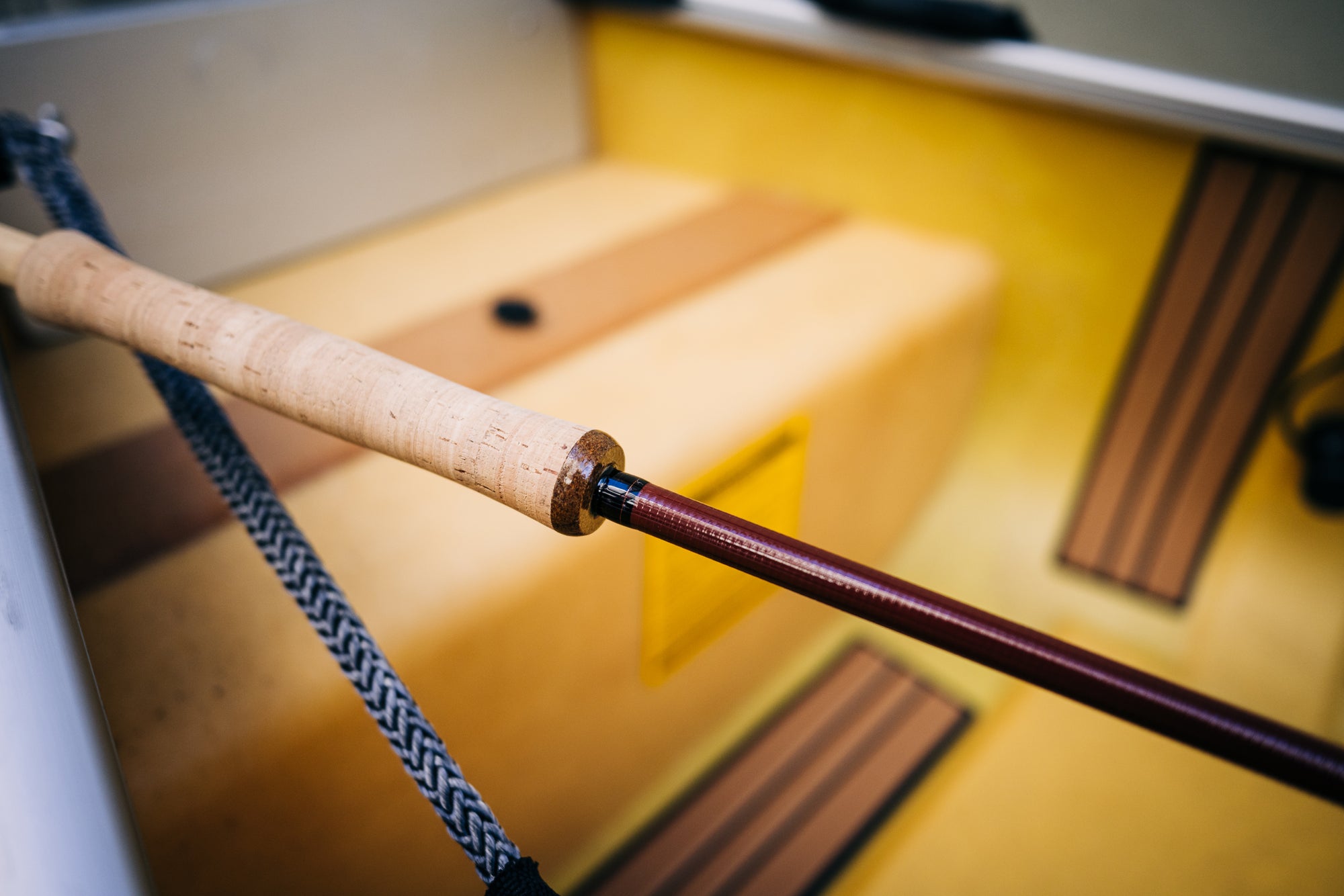 Steffen Bros. 8’ 7/8wt 3pc Glass Fly Rod