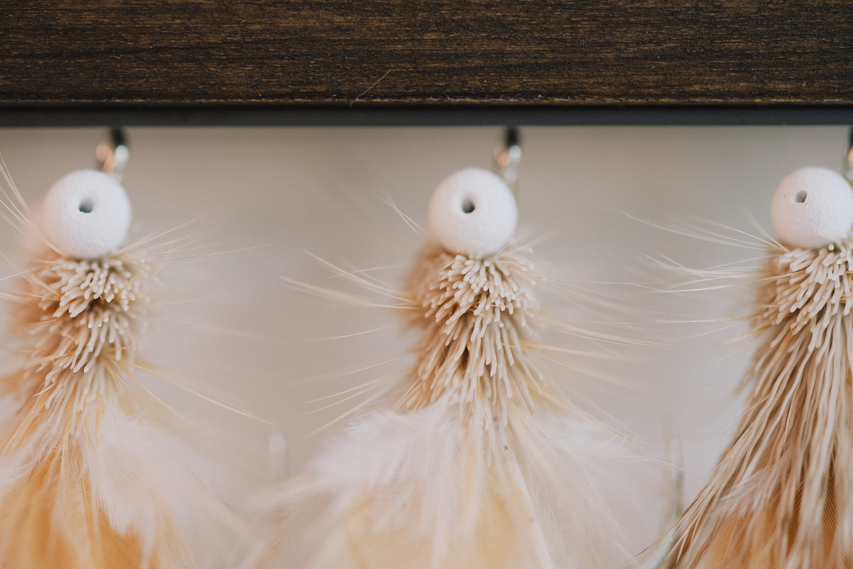 the Tarpon Crab tarpon fly in tan colorway tied by Josh Idol of Two Aught Fly Fishing Co
